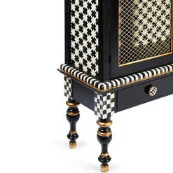 Courtly Criss-Cross Cabinet