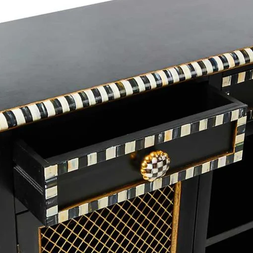 Courtly Criss-Cross Small Cabinet