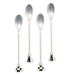 Courtly Espresso Spoons, Set of 4