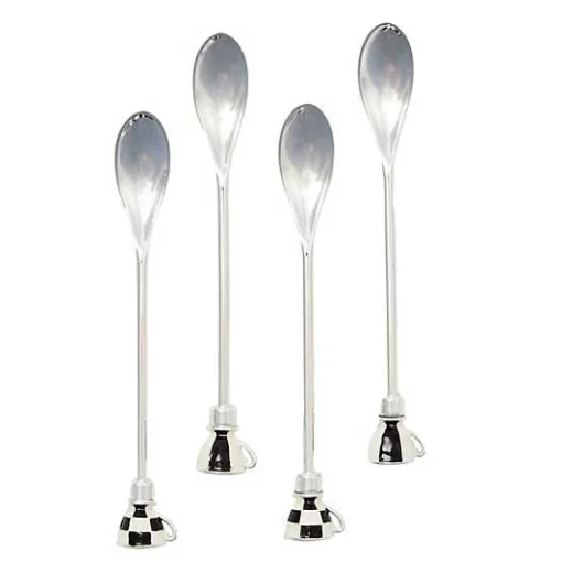 Courtly Espresso Spoons, Set of 4