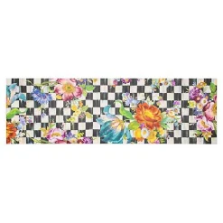 Courtly Flower Market Floor Mat - 2'6 x 8' Runner