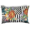 Courtly Flower Market Lumbar Pillow