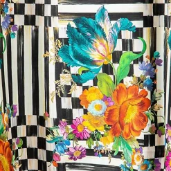 Courtly Flower Market Shower Curtain