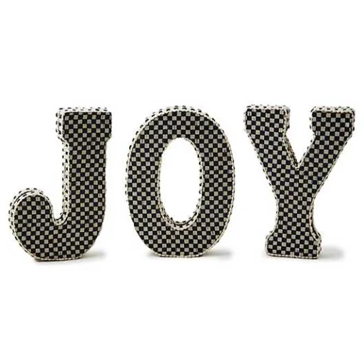 Courtly Joy Fabric Letter Blocks