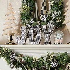 Courtly Joy Fabric Letter Blocks