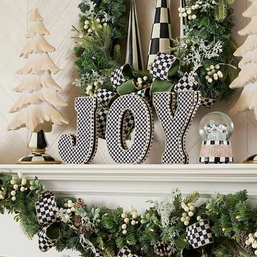 Courtly Joy Fabric Letter Blocks