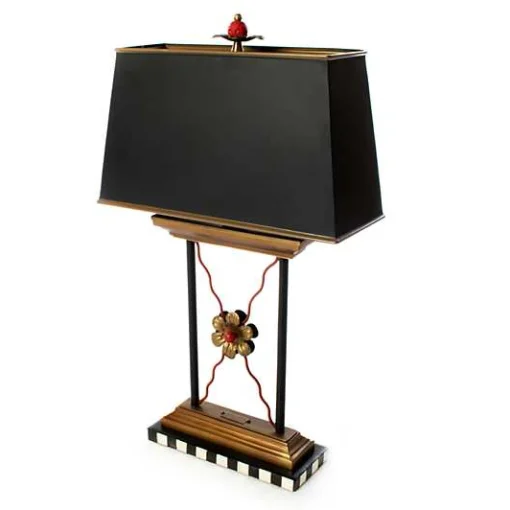Courtly Library Lamp