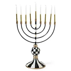 Courtly Menorah