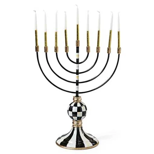 Courtly Menorah