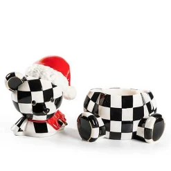 Courtly Santa Bear Cookie Jar