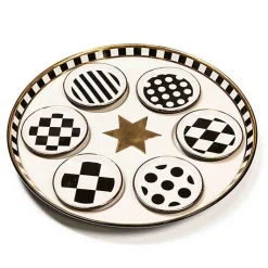Courtly Seder Plate