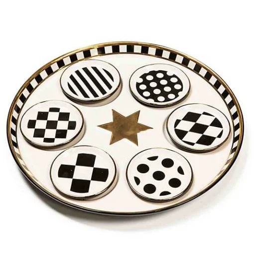 Courtly Seder Plate
