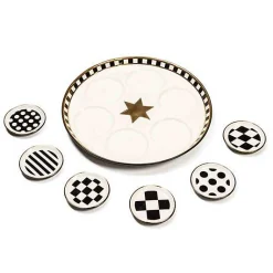 Courtly Seder Plate