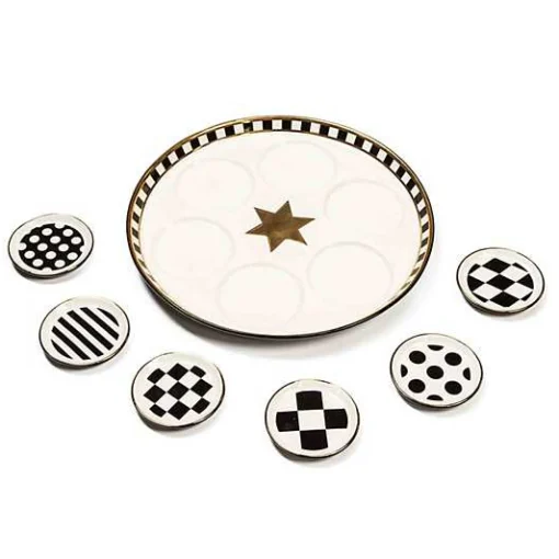 Courtly Seder Plate