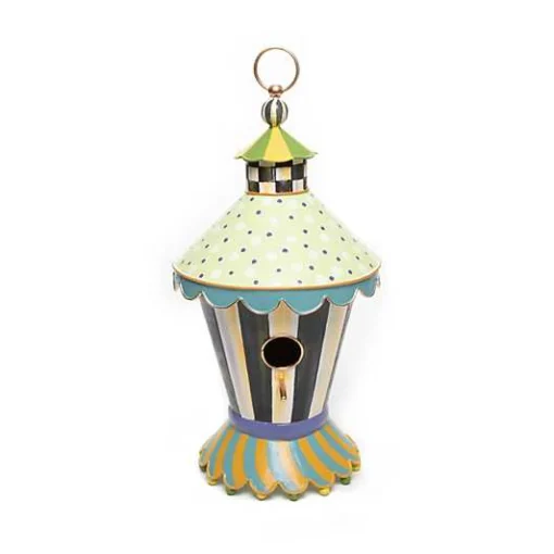Courtly Stripe Birdhouse