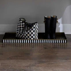 Courtly Stripe Boot Tray