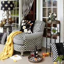 Courtly Stripe Curtain Panel