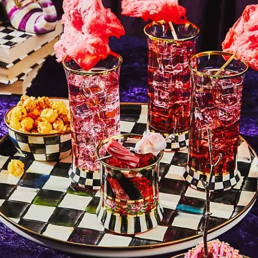Courtly Stripe Shot Glass