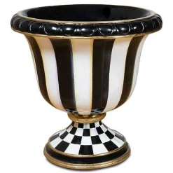 Courtly Stripe Urn