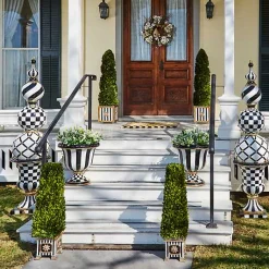 Courtly Stripe Urn