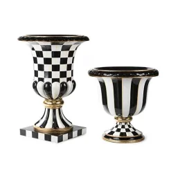 Courtly Stripe Urn