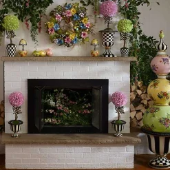 Courtly Stripe Urn