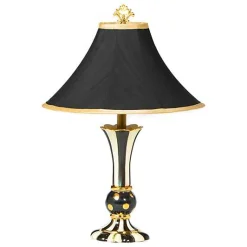 Courtly Stripe Vase Lamp