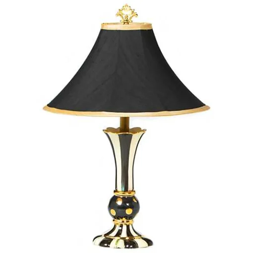 Courtly Stripe Vase Lamp