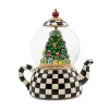 Courtly Teapot Snow Globe
