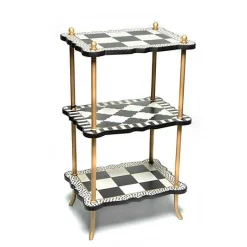 Courtly Three Tier Table