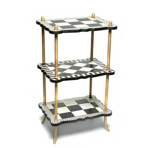 Courtly Three Tier Table