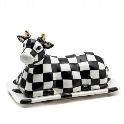Cow Creamery Butter Dish