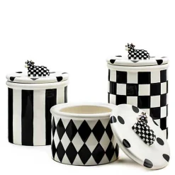 Cow Creamery Canisters, Set of 3
