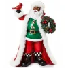 Cozy Christmas Black Santa with Cardinal