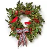 Cozy Christmas Cardinal 29 Wreath