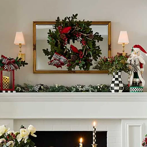 Cozy Christmas Cardinal 29 Wreath