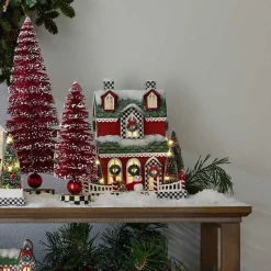Cozy Christmas Illuminated Paper House