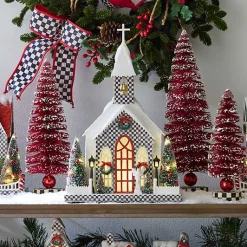 Cozy Christmas Illuminated Paper Church