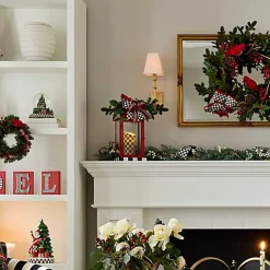 Cozy Christmas Lantern Arrangement