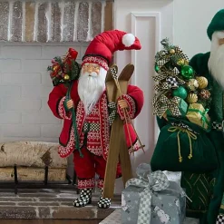 Cozy Christmas Large Santa with Gifts