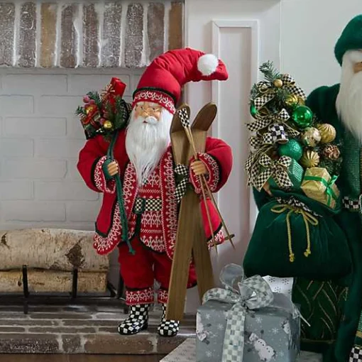 Cozy Christmas Large Santa with Gifts