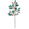 Cozy Christmas Mistletoe Spray Stem