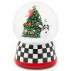 Cozy Christmas Snowman  Tree Snow Globe