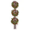 Cozy Christmas Triple Door Wreath