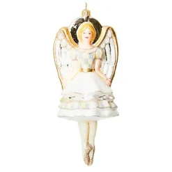 Crystal Palace Angel Glass Ornament