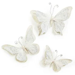 Crystal Palace Butterfly Clips, Set of 3