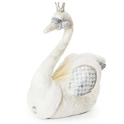 Crystal Palace Embellished Fabric Swan