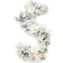 Crystal Palace Illuminated White Garland