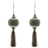 Crystal Palace Pearl 4 Ball Tassels, Set of 2