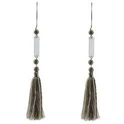 Crystal Palace Prism Tassels, Set of 2